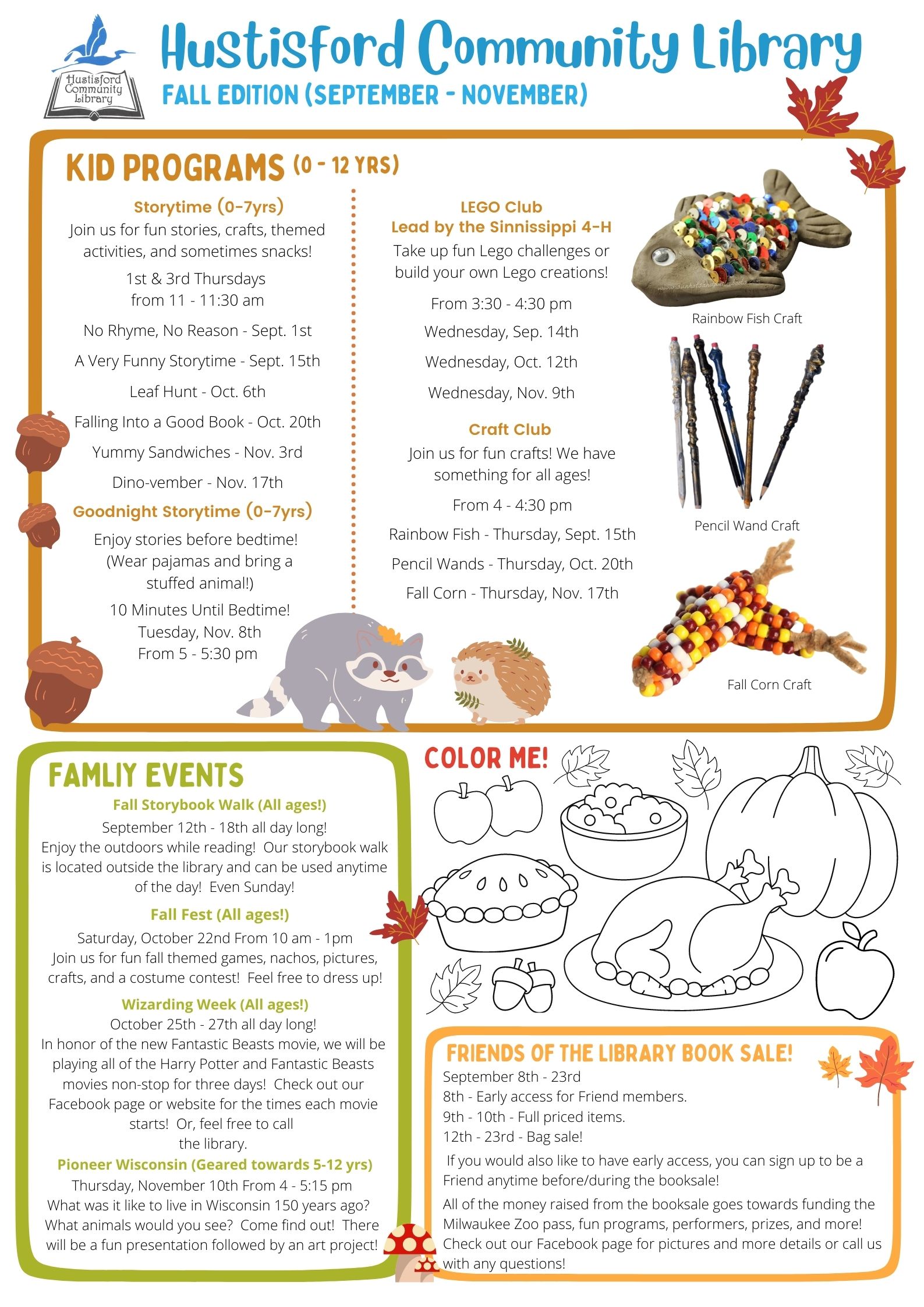 Check It Out ! Hustisford Community Library