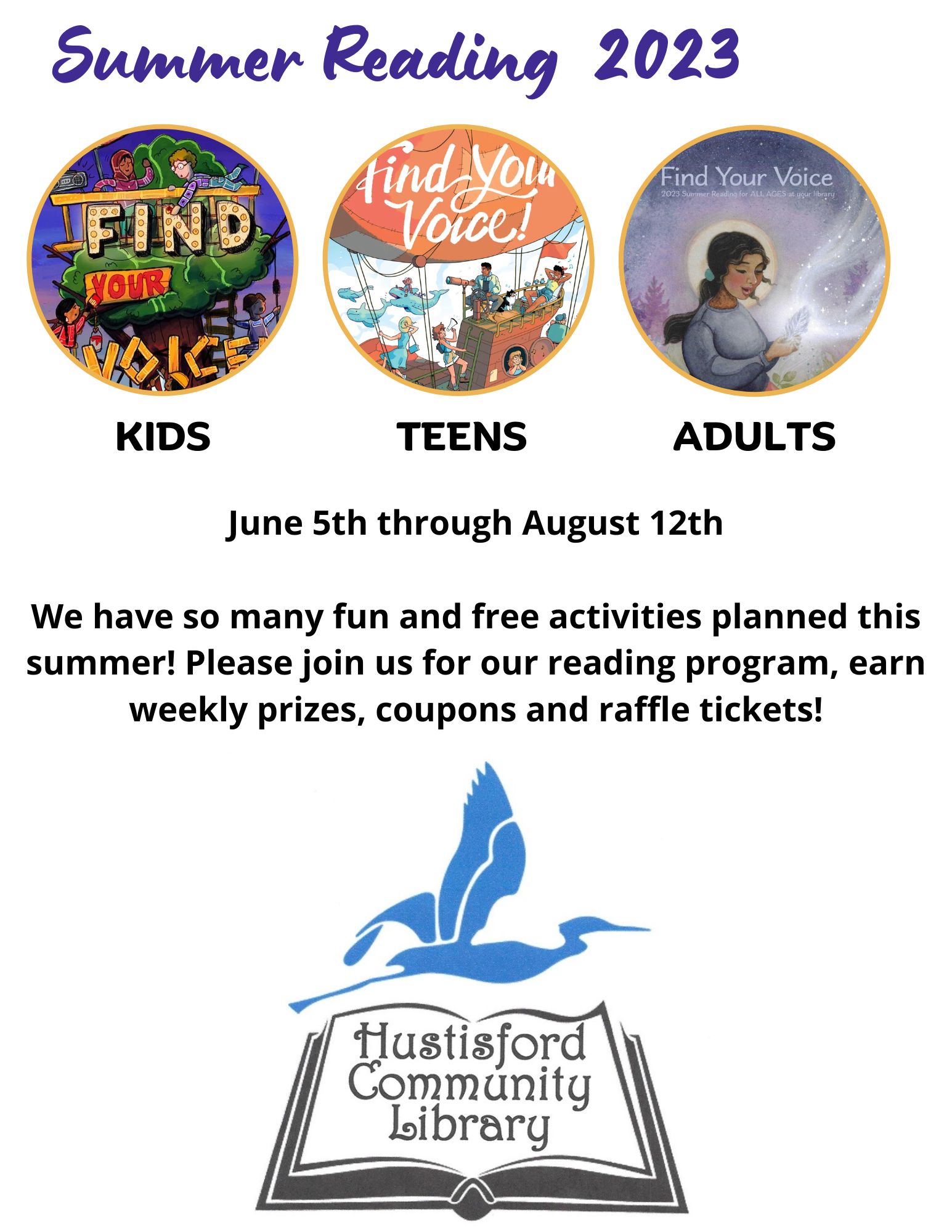 Check It Out ! Hustisford Community Library