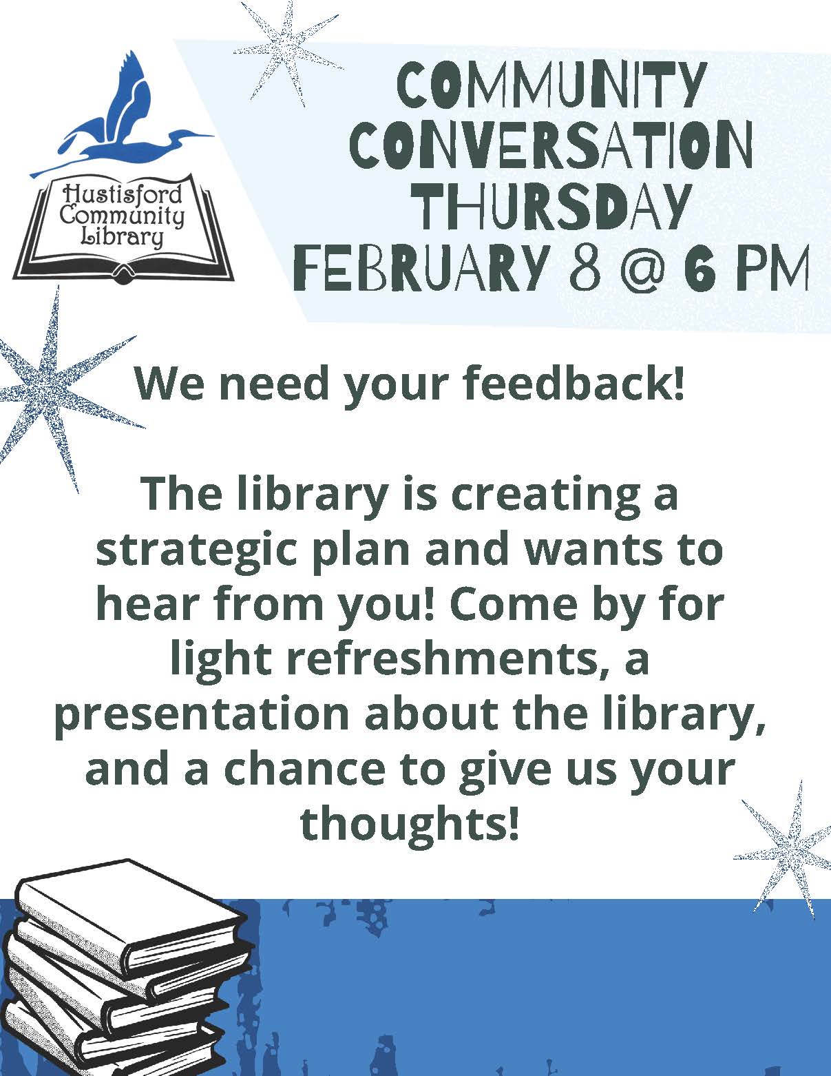 Check It Out ! Hustisford Community Library